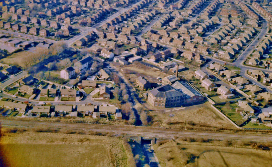   This street plan shows how the area appeared in 1939